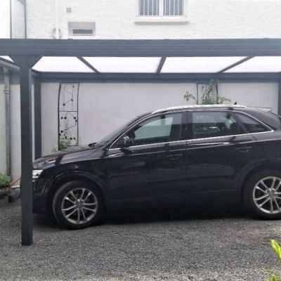 Carport Auvent Alu sur-mesure Toiture polycarbonate Lorraine Alsace Carport Auvent Alu sur-mesure Toiture polycarbonate Lorraine Alsace